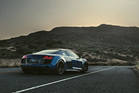 2012 Audi Sepang Blue R8 V10