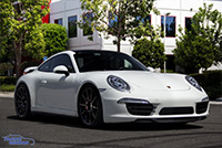 2014 White 911 Porsche Carrera 4S