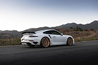 2015 Pure White Porsche 911 Turbo S - Image 2