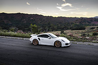 2015 Pure White Porsche 911 Turbo S - Image 3
