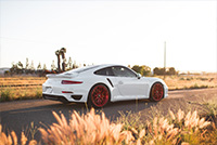2016 White Porsche 911 Turbo S