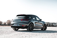 2017 Volcano Gray Metallic Porsche Macan Turbo - Image 2