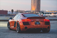 2014 Samoa Orange Audi R8